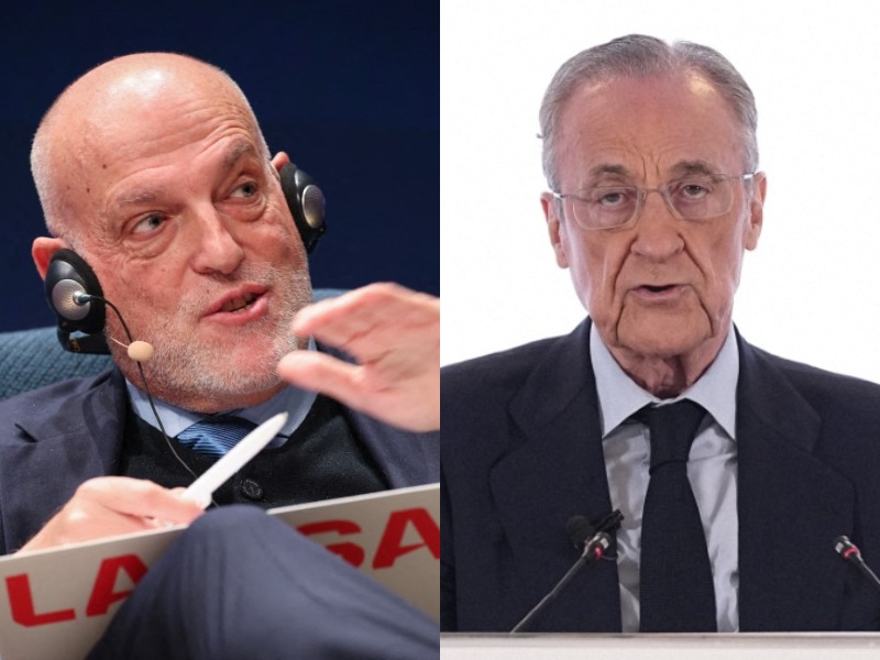 Javier Tebas Florentino Pérez