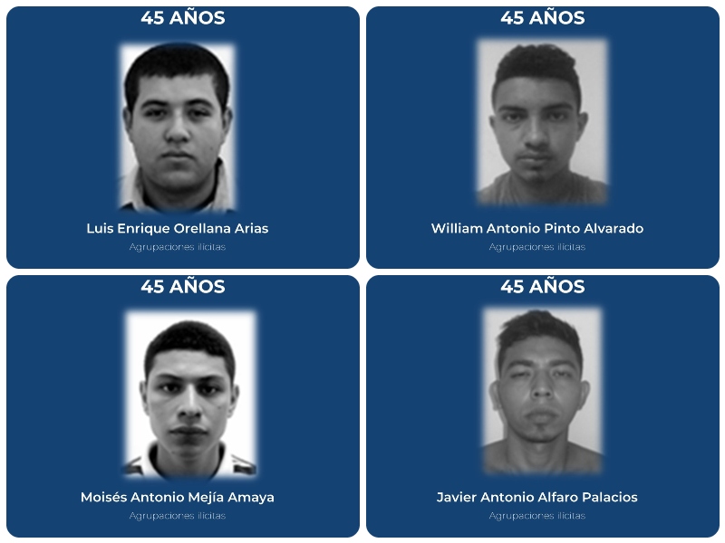 Más de 70 pandilleros condenados