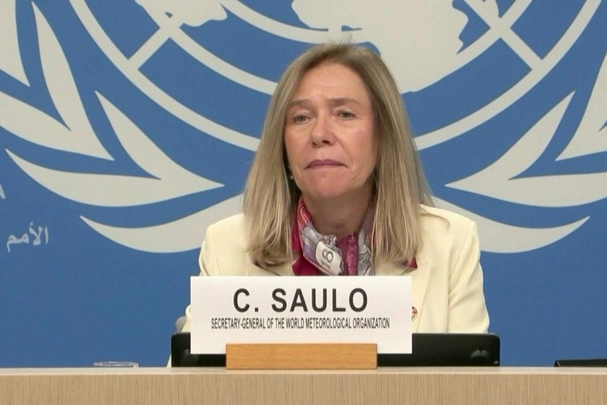 secretaria general de la Organización Meteorológica Mundial (OMM), Celeste Saulo.