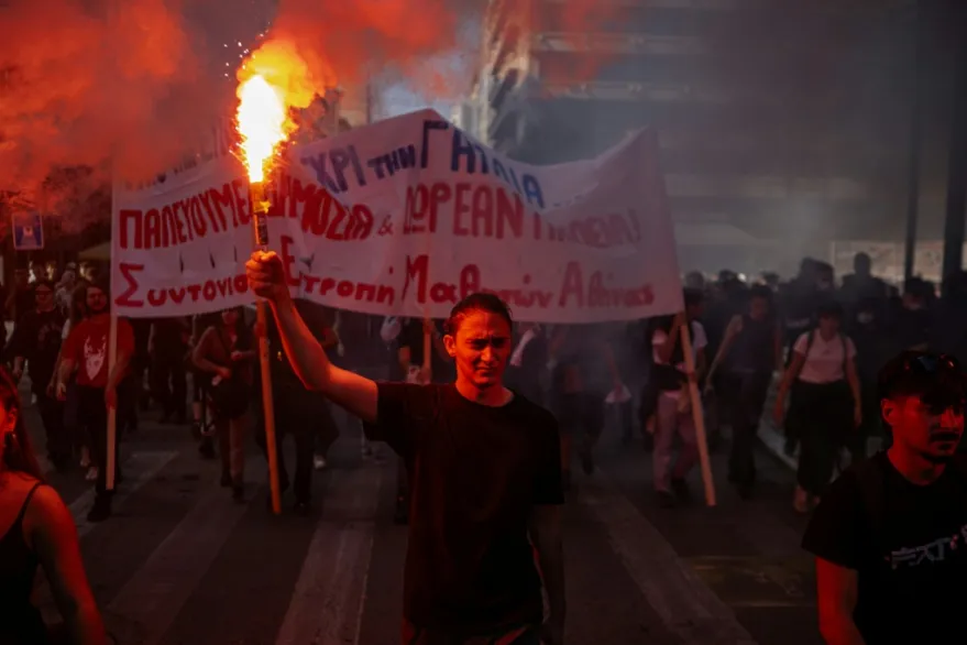 Unas 5.000 personas se concentraron en Atenas y otras 3.000 en Tesalónica, la segunda mayor ciudad del país, en el norte