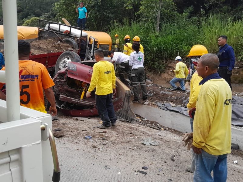 accidente Los Chorros