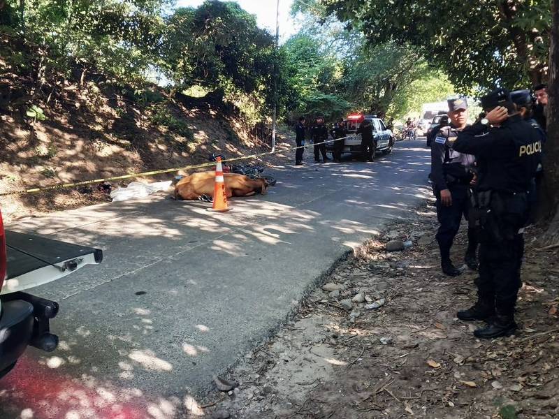 Motociclista murió en La Paz